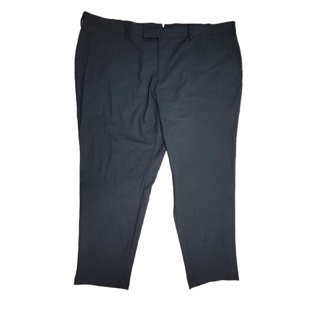 Men's Tailored Dress Pants in Navy